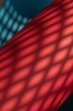 Renkli parlak kağıt dokusu, metin için yeri olan üst görünüm.