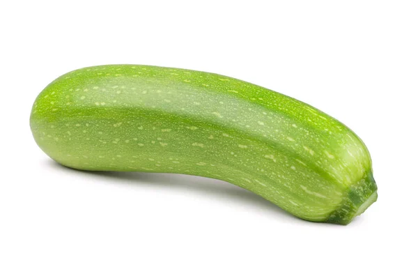 在白色的背景上 成熟的绿色孤立的天蝎 新鲜蔬菜 — 图库照片