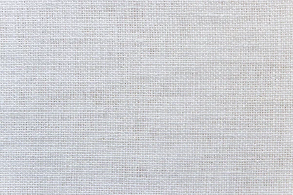 Fehér Vászon Vegyes Függöny Szövet Textúra Mintázat Durva Bútor Textil — Stock Fotó