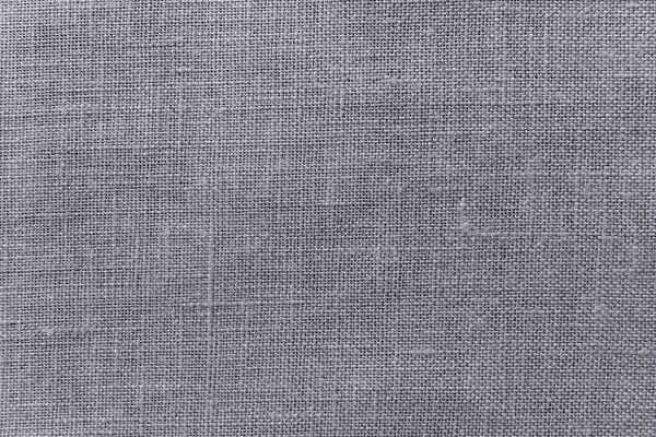 Tecido Cortina Mista Linho Cinza Textura Swatch Têxtil Mobiliário Áspero — Fotografia de Stock