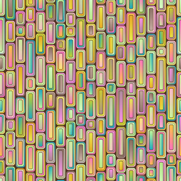 Abstract Motley Grafic Seamless Pattern Asymmetric Pastel Gradient Figures Continuous — Stockvektor