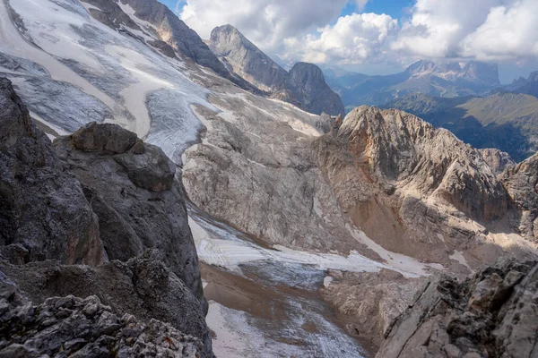 View Marmolada Massif Dolomites Italy — Stock Photo, Image