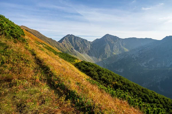 Slovak Batı Tatras Rohace Tepelerinin Görüntüsü — Stok fotoğraf