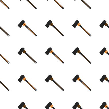 Ahşap saplı çelik baltalar, avlanmak için metal balta. Beyaz arka planda birçok özdeş balta içeren büyük kit baltası. Sahte baltalar erkek aksesuarları, hayatta kalmak için baltalar.