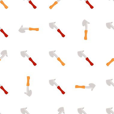 Ahşap saplı çelik baltalar, avlanmak için metal balta. Beyaz arka planda birçok özdeş balta içeren büyük kit baltası. Sahte baltalar erkek aksesuarları, hayatta kalmak için baltalar.