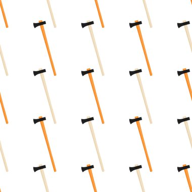 Ahşap saplı çelik baltalar, avlanmak için metal balta. Beyaz arka planda birçok özdeş balta içeren büyük kit baltası. Sahte baltalar erkek aksesuarları, hayatta kalmak için baltalar.