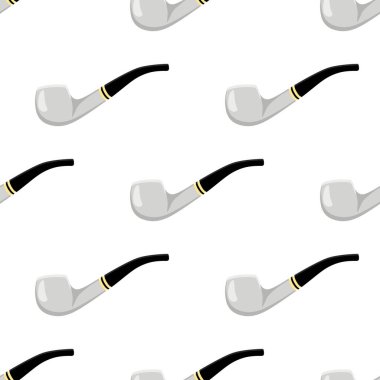 Tema üzerine resim birçok özdeş dikişsiz tip tütün için farklı boyutlarda sigara piposu tüttürür. Duman tütününün renk koleksiyonu aksesuarından oluşan boru deseni. Tütün piposu sağlığa zarar verir.