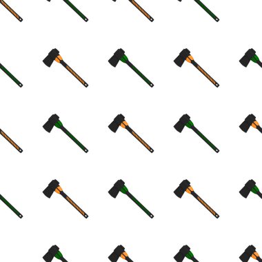 Ahşap saplı çelik baltalar, avlanmak için metal balta. Beyaz arka planda birçok özdeş balta içeren büyük kit baltası. Sahte baltalar erkek aksesuarları, hayatta kalmak için baltalar.