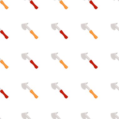 Ahşap saplı çelik baltalar, avlanmak için metal balta. Beyaz arka planda birçok özdeş balta içeren büyük kit baltası. Sahte baltalar erkek aksesuarları, hayatta kalmak için baltalar.