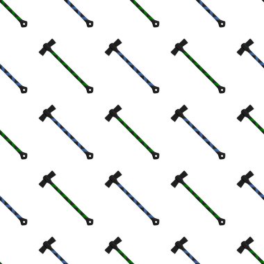 Ahşap saplı çelik baltalar, avlanmak için metal balta. Beyaz arka planda birçok özdeş balta içeren büyük kit baltası. Sahte baltalar erkek aksesuarları, hayatta kalmak için baltalar.