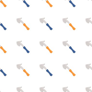 Ahşap saplı çelik baltalar, avlanmak için metal balta. Beyaz arka planda birçok özdeş balta içeren büyük kit baltası. Sahte baltalar erkek aksesuarları, hayatta kalmak için baltalar.