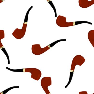 Tema üzerine resim birçok özdeş dikişsiz tip tütün için farklı boyutlarda sigara piposu tüttürür. Duman tütününün renk koleksiyonu aksesuarından oluşan boru deseni. Tütün piposu sağlığa zarar verir.