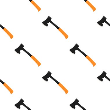 Ahşap saplı çelik baltalar, avlanmak için metal balta. Beyaz arka planda birçok özdeş balta içeren büyük kit baltası. Sahte baltalar erkek aksesuarları, hayatta kalmak için baltalar.