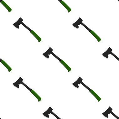 Ahşap saplı çelik baltalar, avlanmak için metal balta. Beyaz arka planda birçok özdeş balta içeren büyük kit baltası. Sahte baltalar erkek aksesuarları, hayatta kalmak için baltalar.