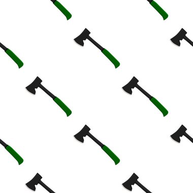 Ahşap saplı çelik baltalar, avlanmak için metal balta. Beyaz arka planda birçok özdeş balta içeren büyük kit baltası. Sahte baltalar erkek aksesuarları, hayatta kalmak için baltalar.