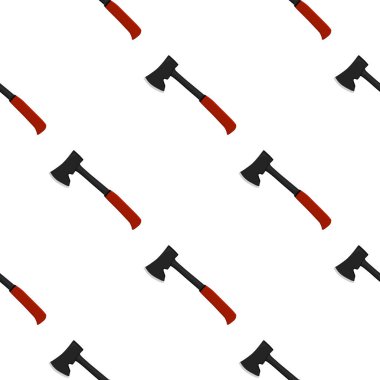 Ahşap saplı çelik baltalar, avlanmak için metal balta. Beyaz arka planda birçok özdeş balta içeren büyük kit baltası. Sahte baltalar erkek aksesuarları, hayatta kalmak için baltalar.