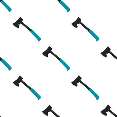 Ahşap saplı çelik baltalar, avlanmak için metal balta. Beyaz arka planda birçok özdeş balta içeren büyük kit baltası. Sahte baltalar erkek aksesuarları, hayatta kalmak için baltalar.