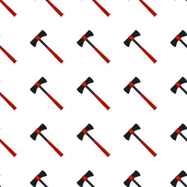 Ahşap saplı çelik baltalar, avlanmak için metal balta. Beyaz arka planda birçok özdeş balta içeren büyük kit baltası. Sahte baltalar erkek aksesuarları, hayatta kalmak için baltalar.