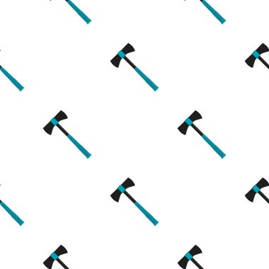 Ahşap saplı çelik baltalar, avlanmak için metal balta. Beyaz arka planda birçok özdeş balta içeren büyük kit baltası. Sahte baltalar erkek aksesuarları, hayatta kalmak için baltalar.