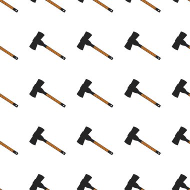 Ahşap saplı çelik baltalar, avlanmak için metal balta. Beyaz arka planda birçok özdeş balta içeren büyük kit baltası. Sahte baltalar erkek aksesuarları, hayatta kalmak için baltalar.