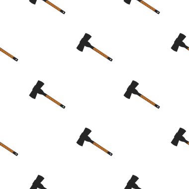 Ahşap saplı çelik baltalar, avlanmak için metal balta. Beyaz arka planda birçok özdeş balta içeren büyük kit baltası. Sahte baltalar erkek aksesuarları, hayatta kalmak için baltalar.