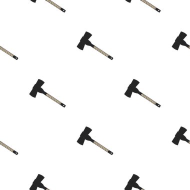 Ahşap saplı çelik baltalar, avlanmak için metal balta. Beyaz arka planda birçok özdeş balta içeren büyük kit baltası. Sahte baltalar erkek aksesuarları, hayatta kalmak için baltalar.