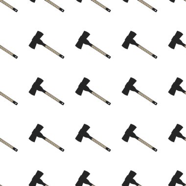 Ahşap saplı çelik baltalar, avlanmak için metal balta. Beyaz arka planda birçok özdeş balta içeren büyük kit baltası. Sahte baltalar erkek aksesuarları, hayatta kalmak için baltalar.