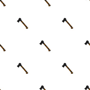 Ahşap saplı çelik baltalar, avlanmak için metal balta. Beyaz arka planda birçok özdeş balta içeren büyük kit baltası. Sahte baltalar erkek aksesuarları, hayatta kalmak için baltalar.