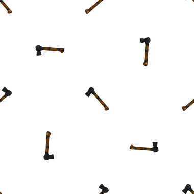 Ahşap saplı çelik baltalar, avlanmak için metal balta. Beyaz arka planda birçok özdeş balta içeren büyük kit baltası. Sahte baltalar erkek aksesuarları, hayatta kalmak için baltalar.