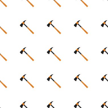 Ahşap saplı çelik baltalar, avlanmak için metal balta. Beyaz arka planda birçok özdeş balta içeren büyük kit baltası. Sahte baltalar erkek aksesuarları, hayatta kalmak için baltalar.