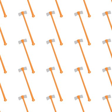 Ahşap saplı çelik baltalar, avlanmak için metal balta. Beyaz arka planda birçok özdeş balta içeren büyük kit baltası. Sahte baltalar erkek aksesuarları, hayatta kalmak için baltalar.