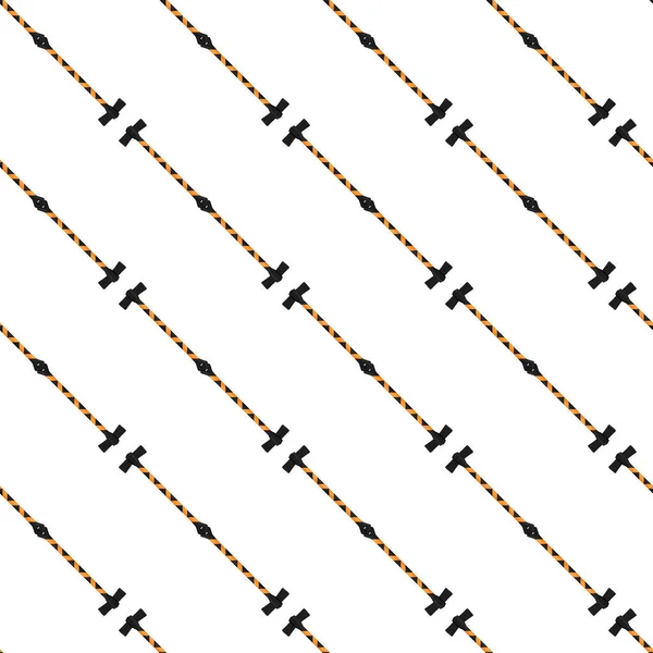 Illustration Zum Thema Musterstähle Mit Holzgriff Metallbeil Für Die Jagd — Stockvektor