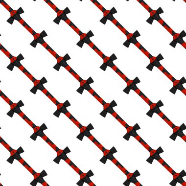 Ahşap saplı çelik baltalar, avlanmak için metal balta. Beyaz arka planda birçok özdeş balta içeren büyük kit baltası. Sahte baltalar erkek aksesuarları, hayatta kalmak için baltalar.