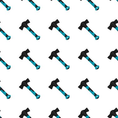 Ahşap saplı çelik baltalar, avlanmak için metal balta. Beyaz arka planda birçok özdeş balta içeren büyük kit baltası. Sahte baltalar erkek aksesuarları, hayatta kalmak için baltalar.