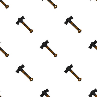 Ahşap saplı çelik baltalar, avlanmak için metal balta. Beyaz arka planda birçok özdeş balta içeren büyük kit baltası. Sahte baltalar erkek aksesuarları, hayatta kalmak için baltalar.