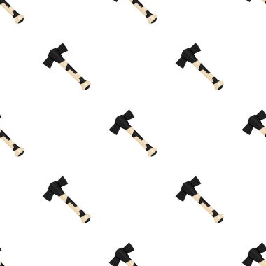 Ahşap saplı çelik baltalar, avlanmak için metal balta. Beyaz arka planda birçok özdeş balta içeren büyük kit baltası. Sahte baltalar erkek aksesuarları, hayatta kalmak için baltalar.