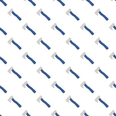 Ahşap saplı çelik baltalar, avlanmak için metal balta. Beyaz arka planda birçok özdeş balta içeren büyük kit baltası. Sahte baltalar erkek aksesuarları, hayatta kalmak için baltalar.