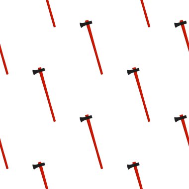 Ahşap saplı çelik baltalar, avlanmak için metal balta. Beyaz arka planda birçok özdeş balta içeren büyük kit baltası. Sahte baltalar erkek aksesuarları, hayatta kalmak için baltalar.