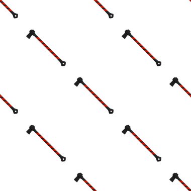 Ahşap saplı çelik baltalar, avlanmak için metal balta. Beyaz arka planda birçok özdeş balta içeren büyük kit baltası. Sahte baltalar erkek aksesuarları, hayatta kalmak için baltalar.