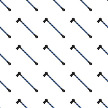 Ahşap saplı çelik baltalar, avlanmak için metal balta. Beyaz arka planda birçok özdeş balta içeren büyük kit baltası. Sahte baltalar erkek aksesuarları, hayatta kalmak için baltalar.