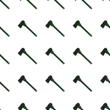 Ahşap saplı çelik baltalar, avlanmak için metal balta. Beyaz arka planda birçok özdeş balta içeren büyük kit baltası. Sahte baltalar erkek aksesuarları, hayatta kalmak için baltalar.