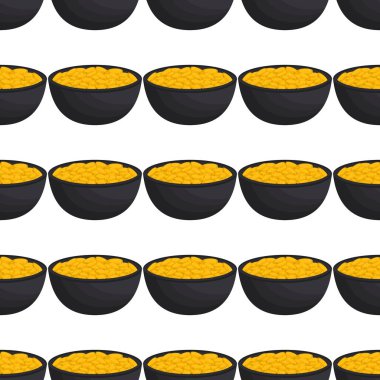 İrlanda bayramı temalı Aziz Patrick günü, kusursuz madeni paralar. Beyaz arka planda birçok özdeş madeni paranın olduğu Aziz Patrick günü. Para için ot. Aziz Patrick Günü için ana aksesuar.