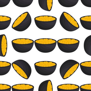 İrlanda bayramı temalı Aziz Patrick günü, kusursuz madeni paralar. Beyaz arka planda birçok özdeş madeni paranın olduğu Aziz Patrick günü. Para için ot. Aziz Patrick Günü için ana aksesuar.