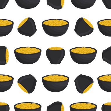 İrlanda bayramı temalı Aziz Patrick günü, kusursuz madeni paralar. Beyaz arka planda birçok özdeş madeni paranın olduğu Aziz Patrick günü. Para için ot. Aziz Patrick Günü için ana aksesuar.