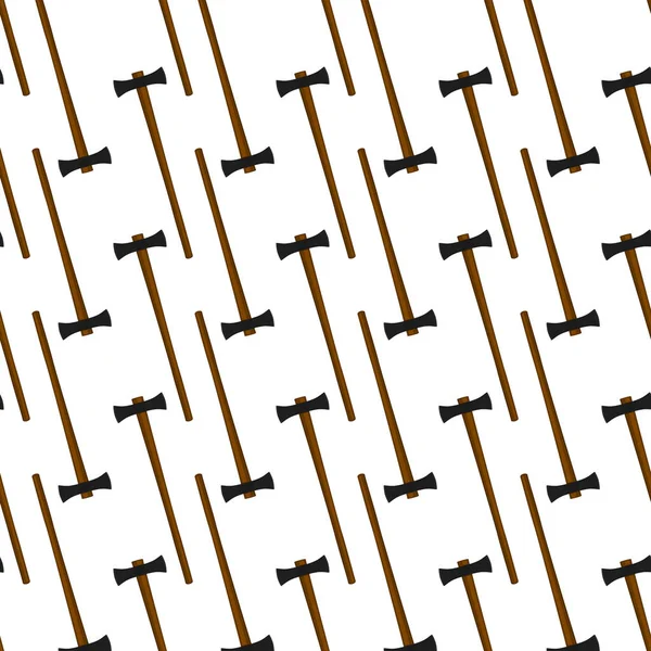 Ahşap saplı çelik baltalar, avlanmak için metal balta. Beyaz arka planda birçok özdeş balta içeren büyük kit baltası. Sahte baltalar erkek aksesuarları, hayatta kalmak için baltalar.