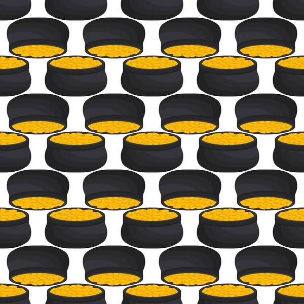 İrlanda bayramı temalı Aziz Patrick günü, kusursuz madeni paralar. Beyaz arka planda birçok özdeş madeni paranın olduğu Aziz Patrick günü. Para için ot. Aziz Patrick Günü için ana aksesuar.