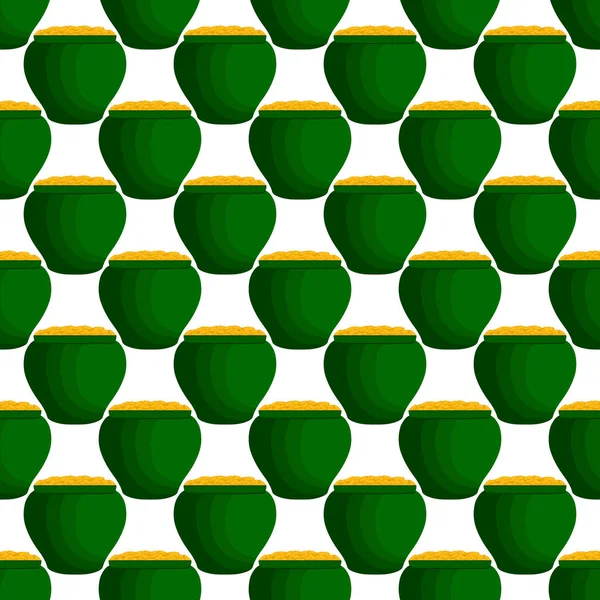 İrlanda bayramı temalı Aziz Patrick günü, kusursuz madeni paralar. Beyaz arka planda birçok özdeş madeni paranın olduğu Aziz Patrick günü. Para için ot. Aziz Patrick Günü için ana aksesuar.