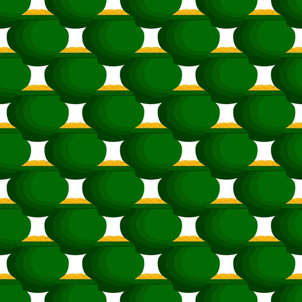 İrlanda bayramı temalı Aziz Patrick günü, kusursuz madeni paralar. Beyaz arka planda birçok özdeş madeni paranın olduğu Aziz Patrick günü. Para için ot. Aziz Patrick Günü için ana aksesuar.