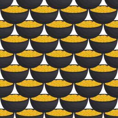 İrlanda bayramı temalı Aziz Patrick günü, kusursuz madeni paralar. Beyaz arka planda birçok özdeş madeni paranın olduğu Aziz Patrick günü. Para için ot. Aziz Patrick Günü için ana aksesuar.