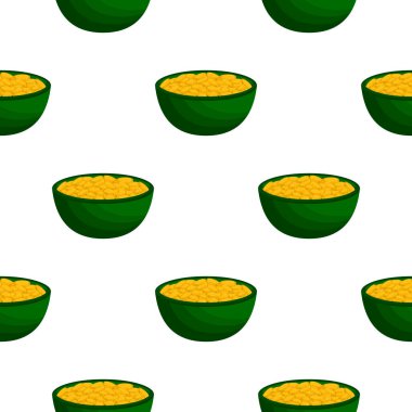 İrlanda bayramı temalı Aziz Patrick günü, kusursuz madeni paralar. Beyaz arka planda birçok özdeş madeni paranın olduğu Aziz Patrick günü. Para için ot. Aziz Patrick Günü için ana aksesuar.